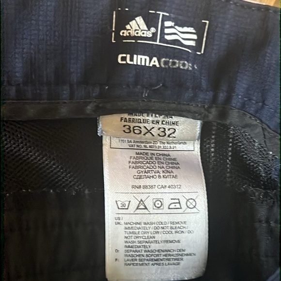 Adidas Clima cool golf pants size 36 x 32 - Picture 5 of 5